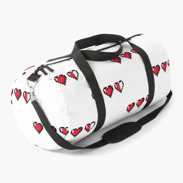 Item preview, Half-Heart Video Game Hearts designed and sold by talyna-vendano.
