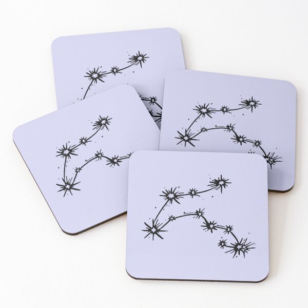 Item preview, Celestial Star Constellation Zodiac Line Art designed and sold by jianina-alondra.
