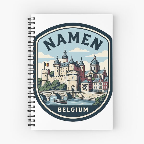 Item preview, Vintage Namur Belgium Travel Badge Namen designed and sold by k3rstman1.