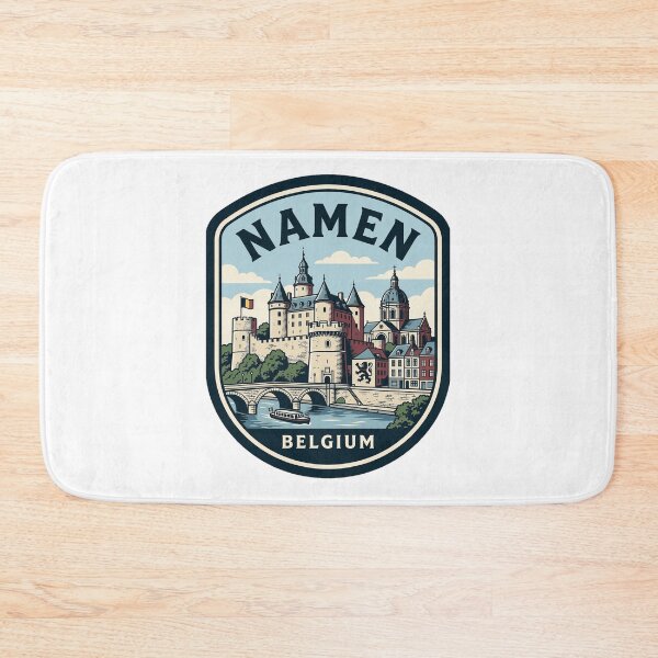 Item preview, Vintage Namur Belgium Travel Badge Namen designed and sold by k3rstman1.