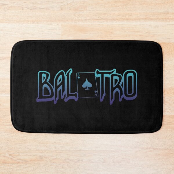 Item preview, Balatro Logo Blue-Green Gradient designed and sold by BubblePopRed.