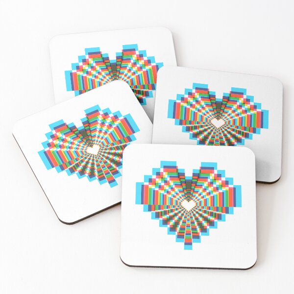 Item preview, Pixel Heart - Soft Cmyk designed and sold by talyna-vendano.