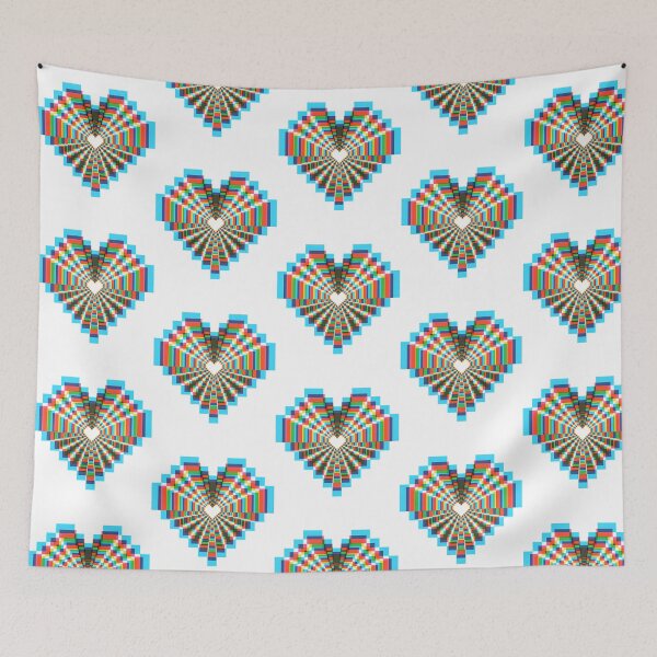 Item preview, Pixel Heart - Soft Cmyk designed and sold by talyna-vendano.
