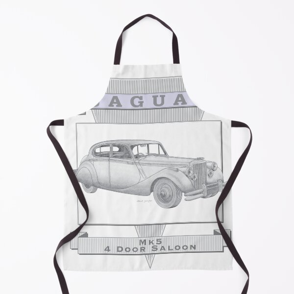 Item preview, Jaguar Mk5 4 Door Saloon Hand-drawn designed and sold by Classic Car Art Drawings.