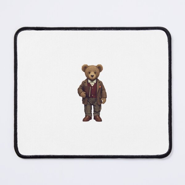 Item preview, Vintage Professor Teddy Bear - Dark Academia Academic Bear designed and sold by Adhdbrainstudio.
