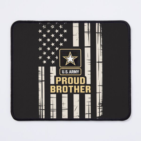 Item preview, Proud Brother Us Army Veteran Flag Apparel ⭐⭐⭐⭐⭐ designed and sold by Michelle Mcbride.