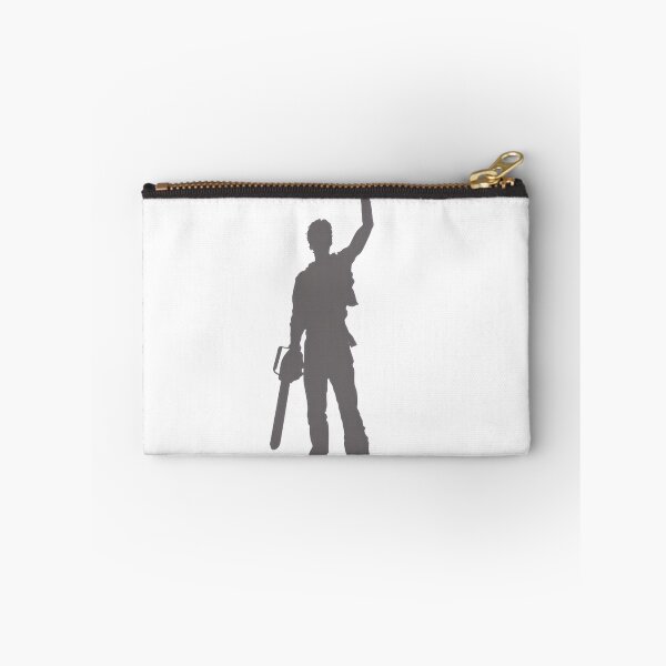 Item preview, Hero Silhouette With Chainsaw And Boomstick ⭐⭐⭐⭐⭐ designed and sold by Michelle Mcbride.