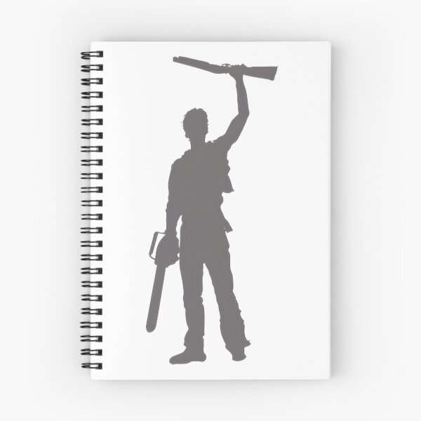 Item preview, Hero Silhouette With Chainsaw And Boomstick ⭐⭐⭐⭐⭐ designed and sold by Michelle Mcbride.
