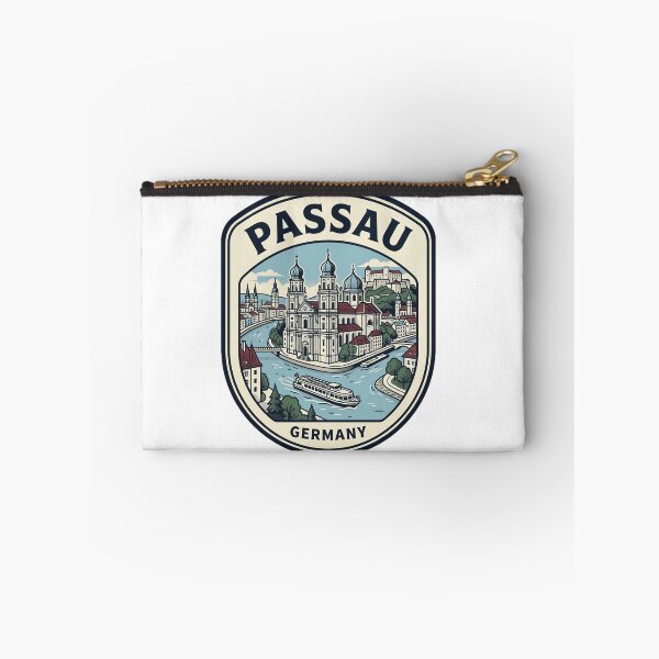 Item preview, Vintage Passau Germany Three Rivers City Badge designed and sold by k3rstman1.