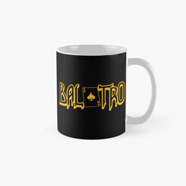 Item preview, Balatro Logo Flat Gold designed and sold by BubblePopRed.