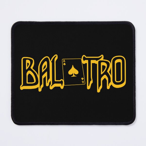 Item preview, Balatro Logo Flat Gold designed and sold by BubblePopRed.