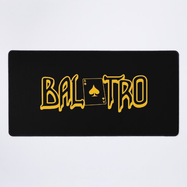 Item preview, Balatro Logo Flat Gold designed and sold by BubblePopRed.