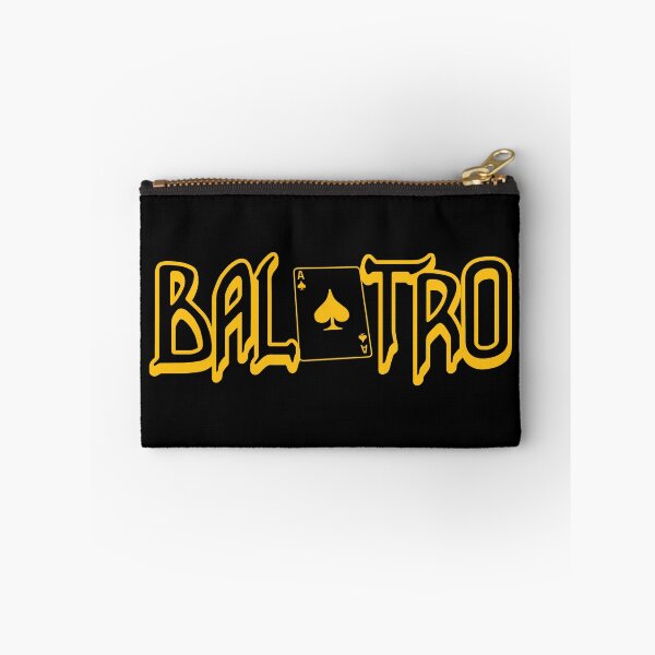 Item preview, Balatro Logo Flat Gold designed and sold by BubblePopRed.