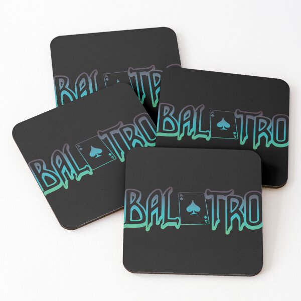 Item preview, Balatro Logo Green Gradient designed and sold by BubblePopRed.