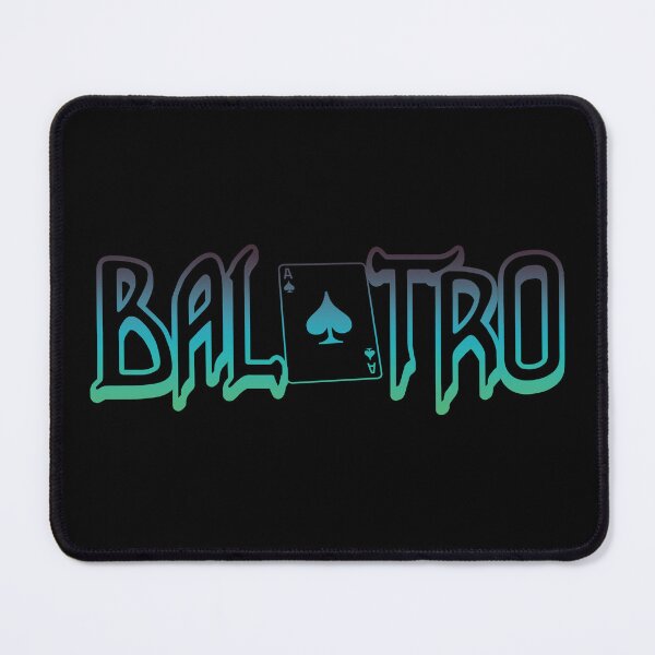 Item preview, Balatro Logo Green Gradient designed and sold by BubblePopRed.