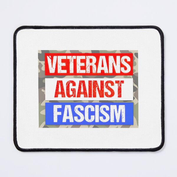 Item preview, Veterans Stand Against Fascism Statement ⭐⭐⭐⭐⭐ designed and sold by Michelle Mcbride.