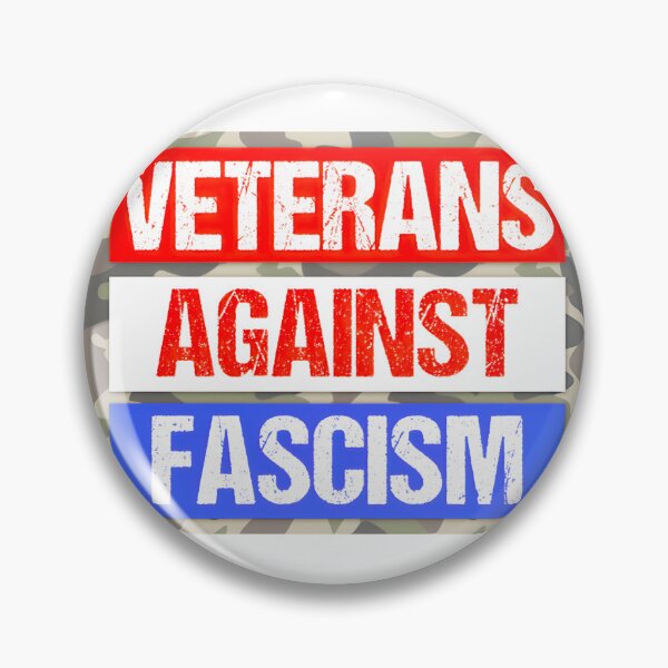 Item preview, Veterans Stand Against Fascism Statement ⭐⭐⭐⭐⭐ designed and sold by Michelle Mcbride.