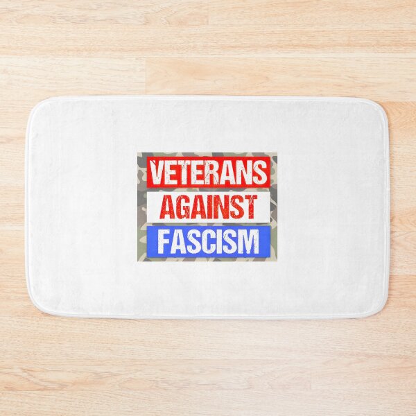 Item preview, Veterans Stand Against Fascism Statement ⭐⭐⭐⭐⭐ designed and sold by Michelle Mcbride.