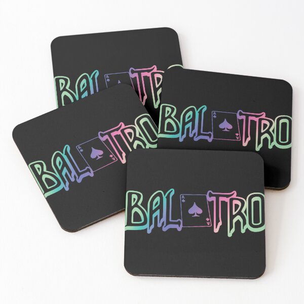 Item preview, Balatro Logo Polychrome Gradient Normal Map Gradient designed and sold by BubblePopRed.