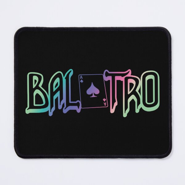 Item preview, Balatro Logo Polychrome Gradient Normal Map Gradient designed and sold by BubblePopRed.