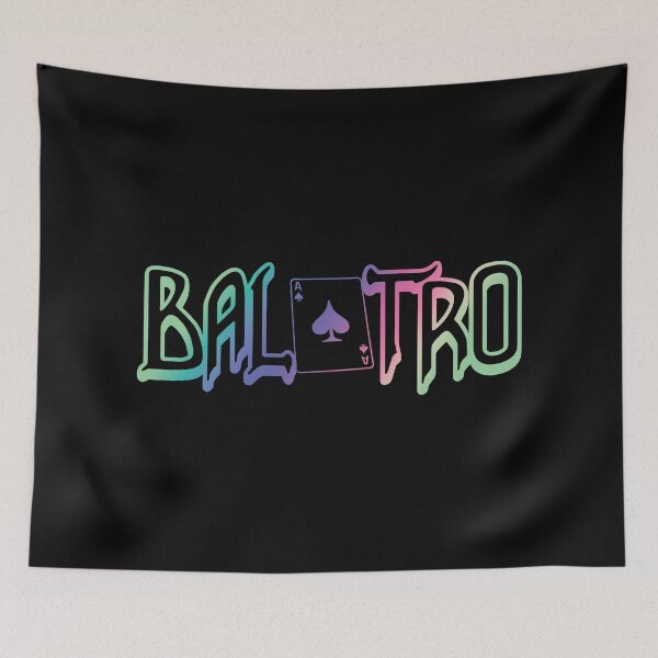 Item preview, Balatro Logo Polychrome Gradient Normal Map Gradient designed and sold by BubblePopRed.