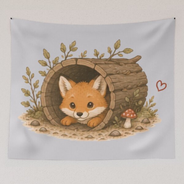 Item preview, Little Explorer Fox designed and sold by MellowMunchkins.