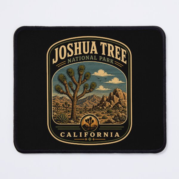Item preview, Joshua Tree National Park - California designed and sold by GoodOldVintage.