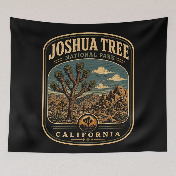 Item preview, Joshua Tree National Park - California designed and sold by GoodOldVintage.