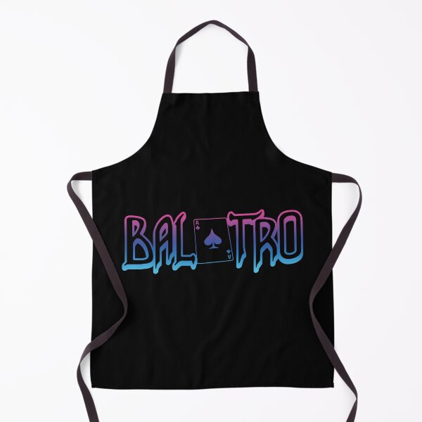 Item preview, Balatro Logo Miami Blue-Purple Gradient designed and sold by BubblePopRed.