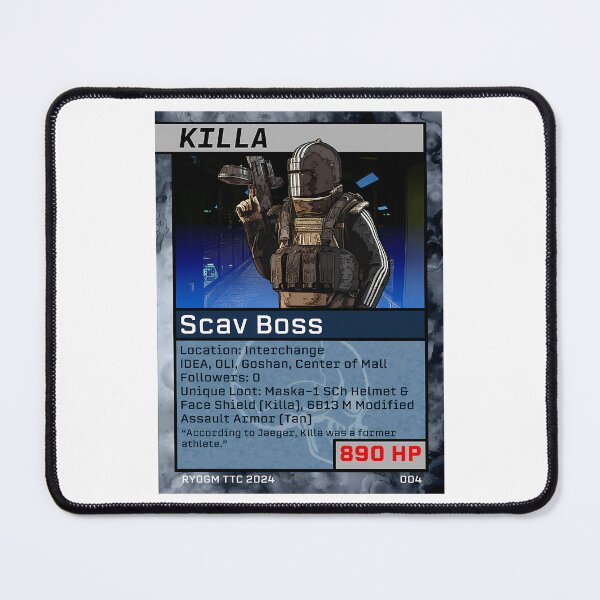 Item preview, Killa Tarkov Trading Card 004 designed and sold by Keona-Kellam-.