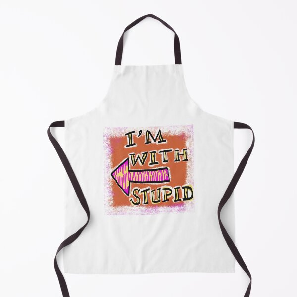 Item preview, I'm With Stupid designed and sold by SombreroDoodles.