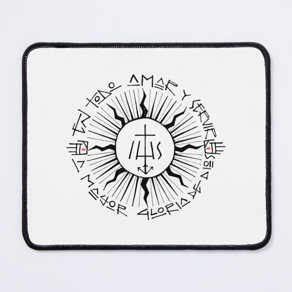 Item preview, Religious Christian Jesuit Symbol Illustration designed and sold by sh-lynnetaub.