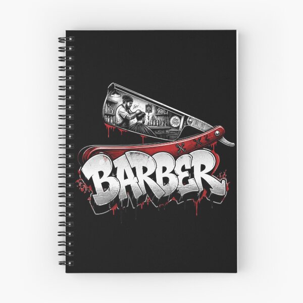 Item preview, Straight Razor Barbershop Scene Graffiti Streetwear Art designed and sold by Barber MD Culture.
