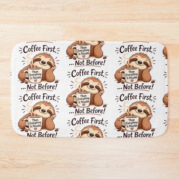Item preview, First coffee... then anything is possible designed and sold by Konsolen-Hühnchen.