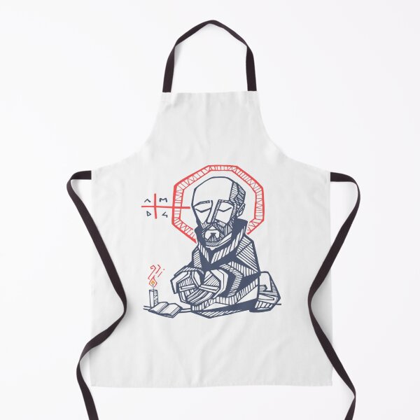 Item preview, Saint Ignatius Of Loyola Hand Drawn Illustration designed and sold by sh-lynnetaub.