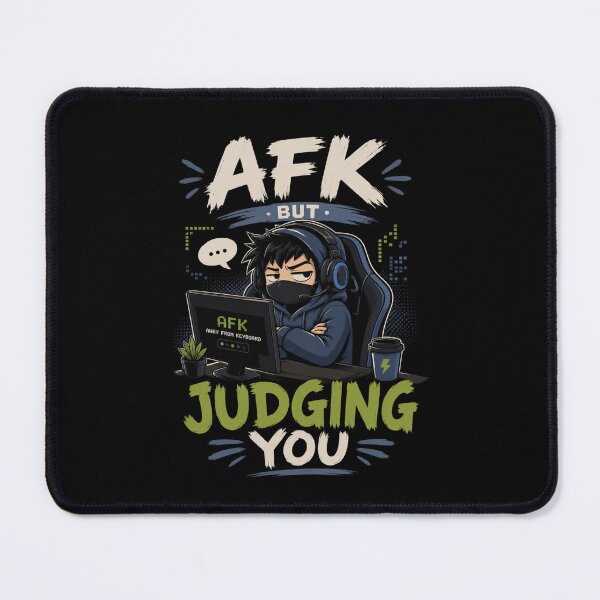 Item preview, AFK But Judging You Games T-Shirt – Funny Gamer Graphic Tee designed and sold by Artimax-Studio.