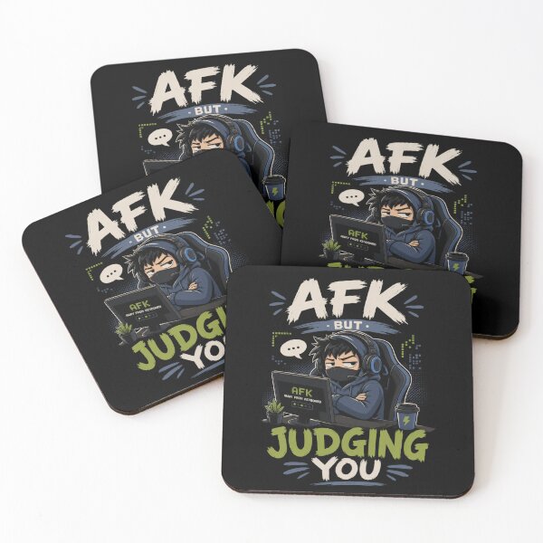 Item preview, AFK But Judging You Games T-Shirt – Funny Gamer Graphic Tee designed and sold by Artimax-Studio.