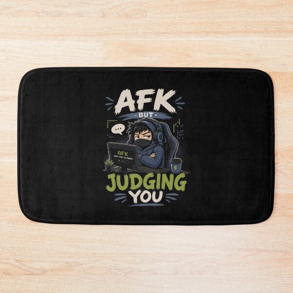 Item preview, AFK But Judging You Games T-Shirt – Funny Gamer Graphic Tee designed and sold by Artimax-Studio.