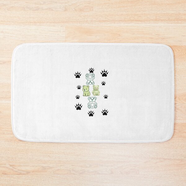 Item preview, Stuffed Bear with Footprint for Duvet or Throw blankets designed and sold by SVSocialH.