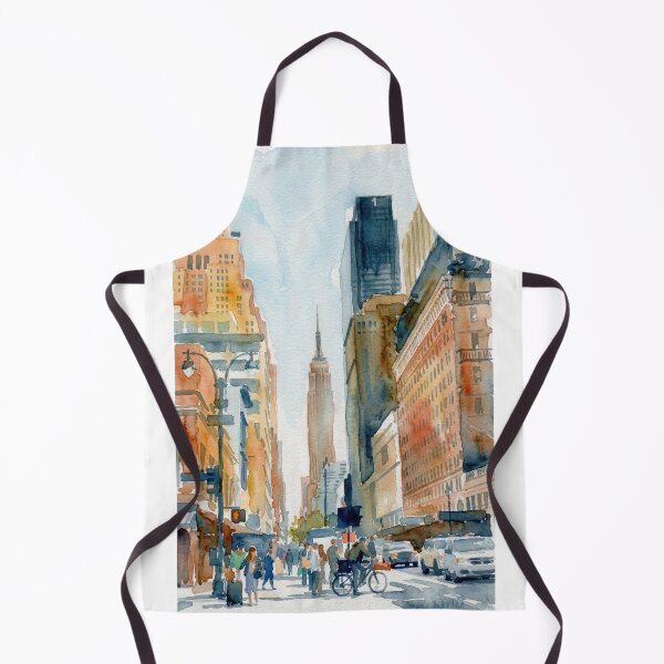 Item preview, Manhattan Street View, Art Deco Skyscraper designed and sold by caracatita75.
