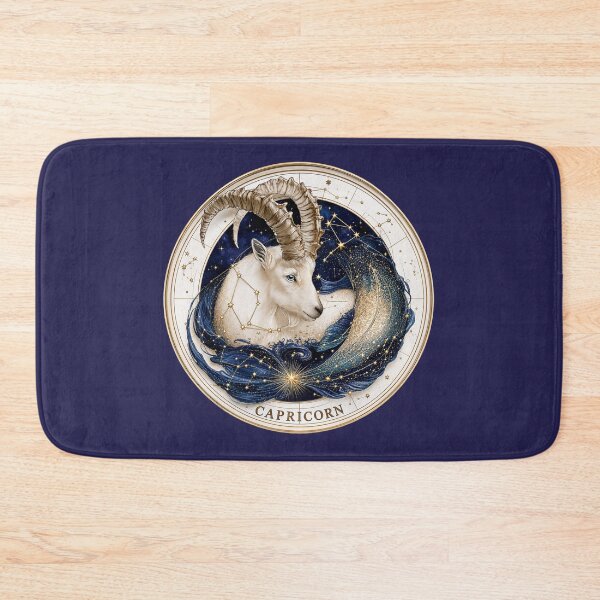 Item preview, Capricorn Zodiac Sea Goat Celestial Astrology Art PNG designed and sold by MythicMood.