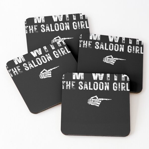 Artikelvorschau, I'm With The SALOON GIRL Matching Couple Halloween entworfen und verkauft von mdmahabubur.