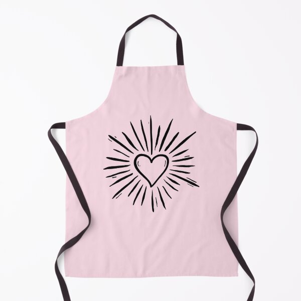 Item preview, Radiant Sacred Heart Vintage Line Art designed and sold by jianina-alondra.