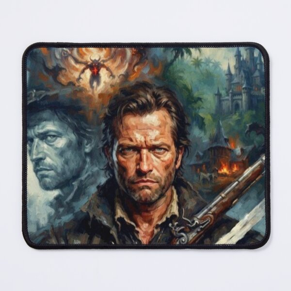 Item preview, Solomon Kane Dark Fantasy Fine Art Tribute designed and sold by Art's Diner.