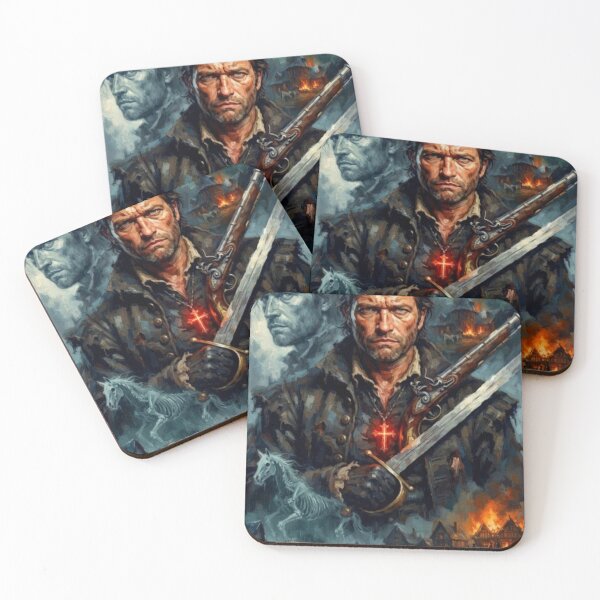 Item preview, Solomon Kane Dark Fantasy Fine Art Tribute designed and sold by Art's Diner.