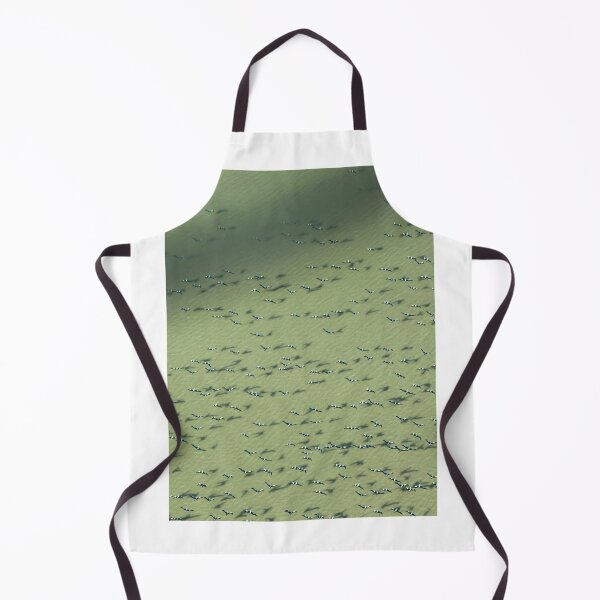 Item preview, Pelicans Over Lake Eyre — Aerial Flock Pattern, South Australia Main Tag: designed and sold by BushPilotLens.