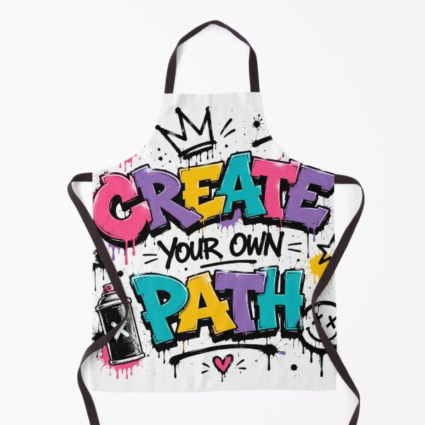 Item preview, Vibrant Create Your Own Path Graffiti Artwork designed and sold by The Shirt Shoppee .