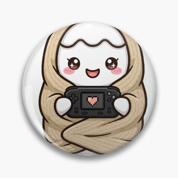 Item preview, Cute Cozy Ghost Gamer Under Blanket - Just One More Game - Kawaii Halloween Gaming designed and sold by Petringo.