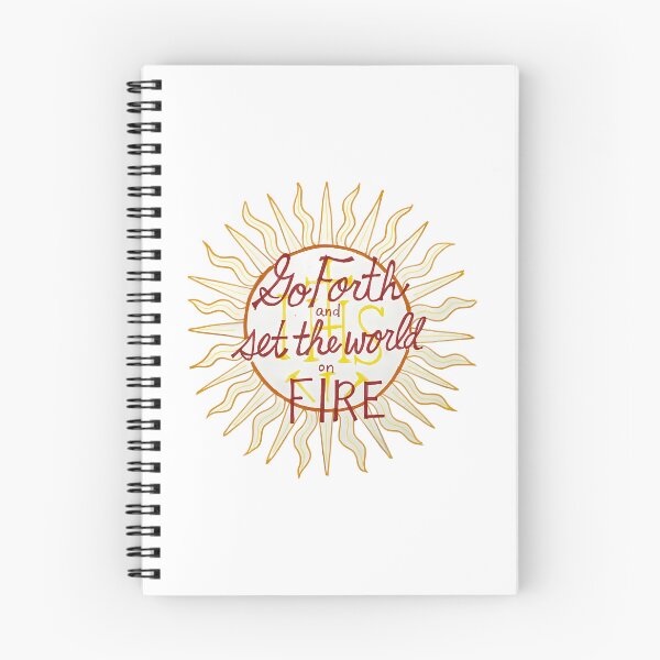 Item preview, Set The World On Fire Jesuit Logo designed and sold by sh-lynnetaub.
