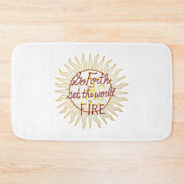 Item preview, Set The World On Fire Jesuit Logo designed and sold by sh-lynnetaub.